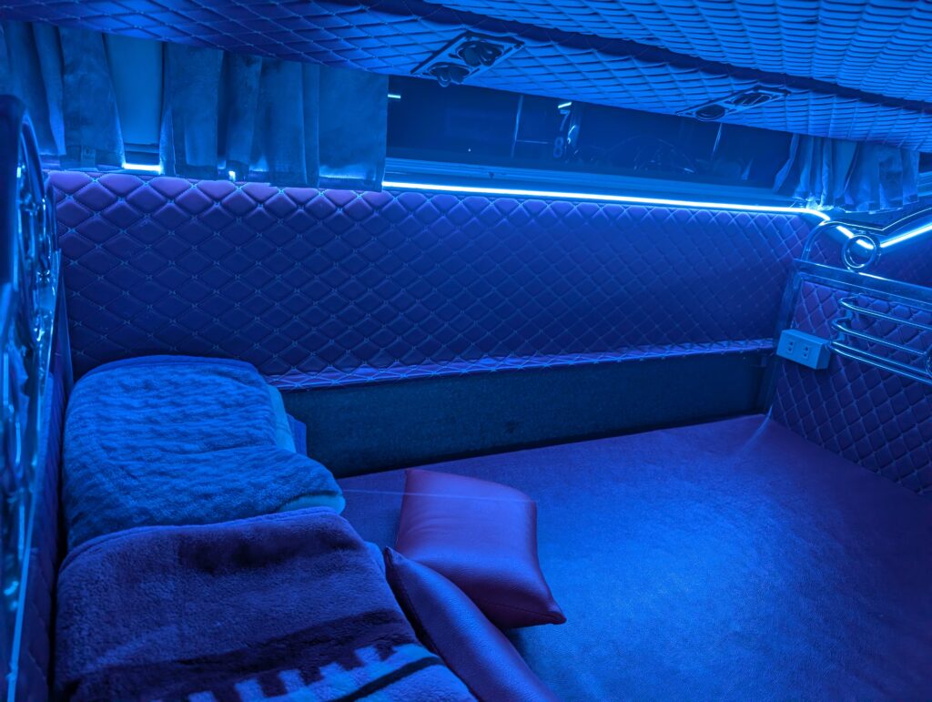 couchette Bus de nuit Laos