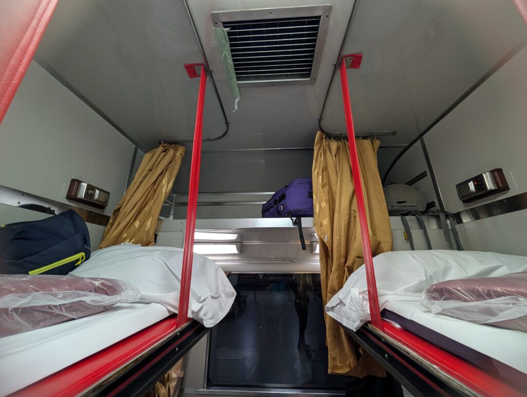 train de nuit Thailande-Laos Bangkok-Vientiane