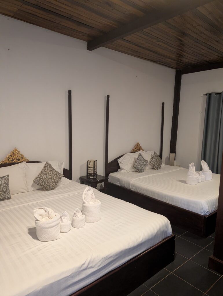 Chambre quadruple Hotel Xhoum Xieng Thong Luang Prabang Laos