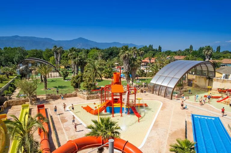 parc aquatique extérieur camping la sirène