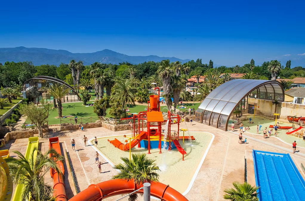 parc aquatique extérieur camping la sirène