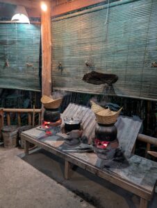 riz gluant Laos cours de cuisine
