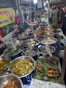 marché nocturne Luang Prabang Laos