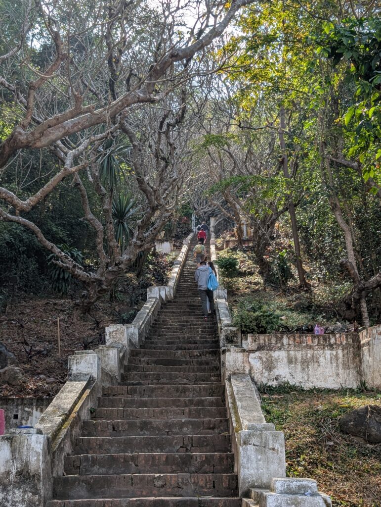 Mont Phousi Luang Prabang Laos