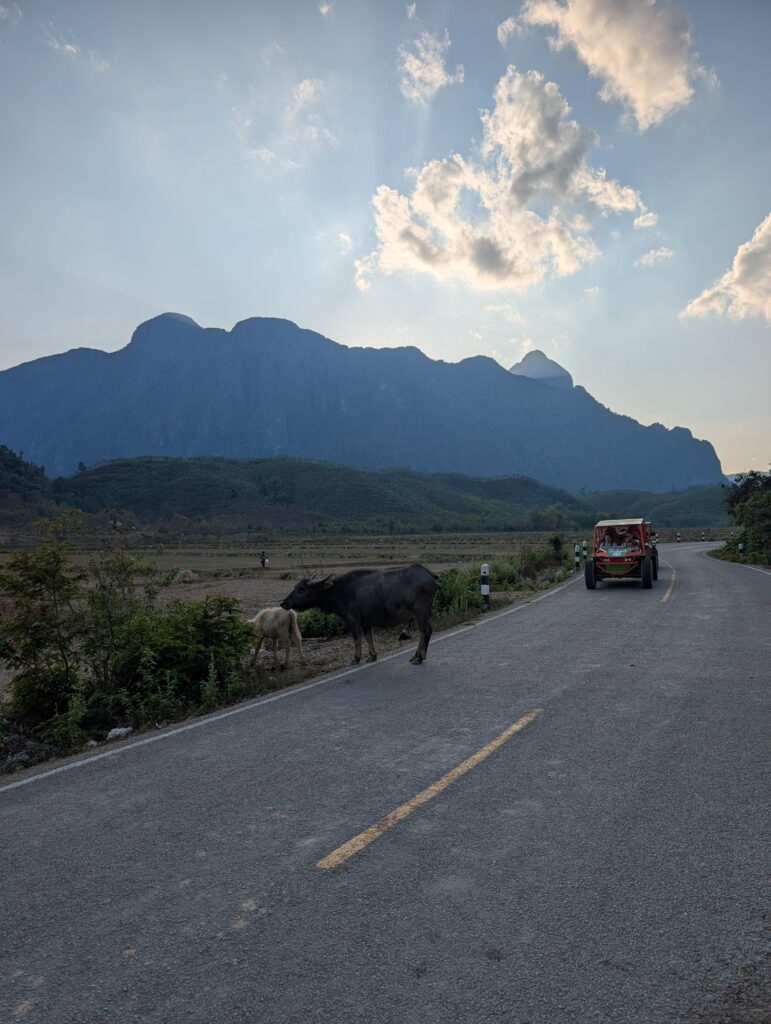 location kart Vang Vieng Laos