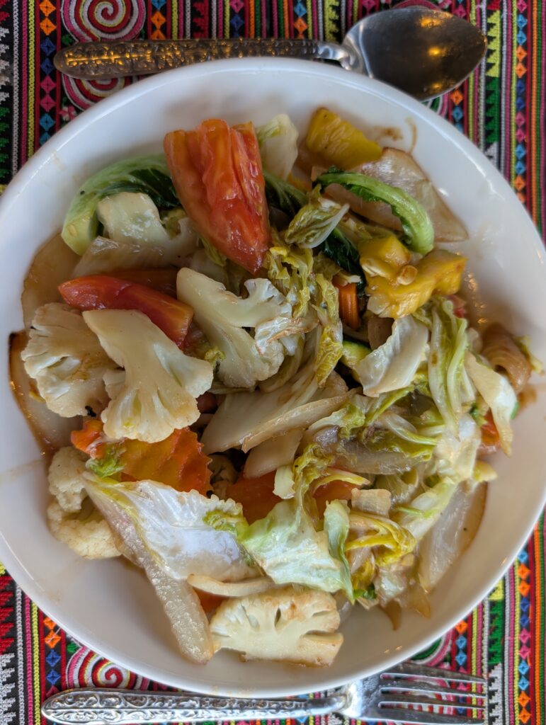 sauté de légumes Laos