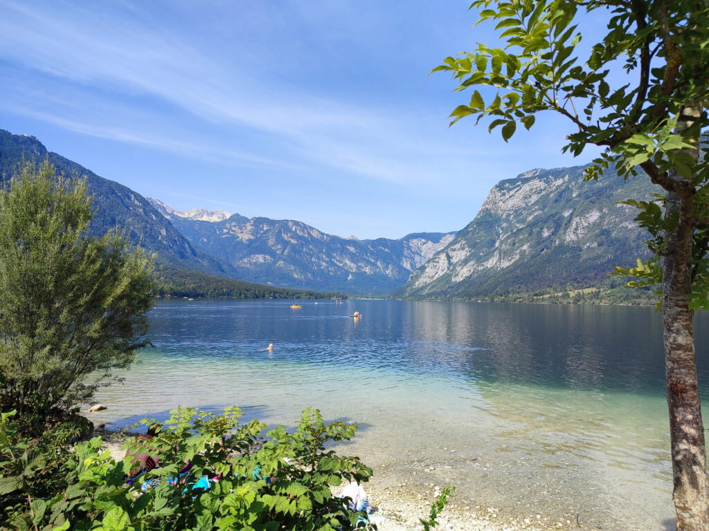 Lac de Bohinj Slovénie