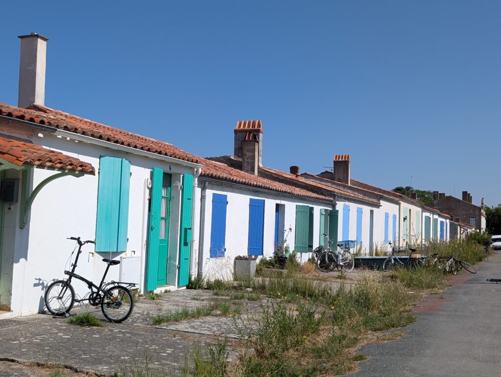 Maisons sur l'île d'Aix