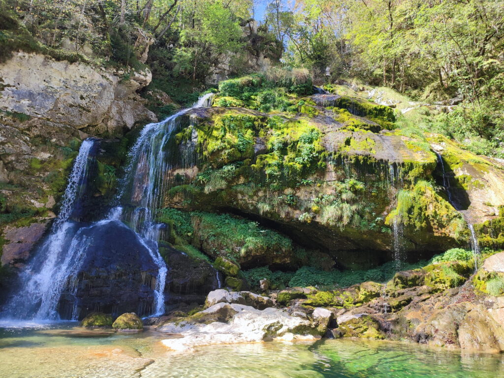 Cascade de la Boca Slovénie