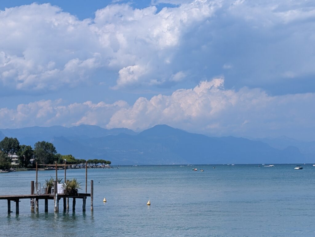 Jetée restaurant Casa dei pescatori Sirmione