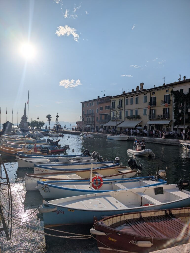 Port Lazise Lac de Garde Italie