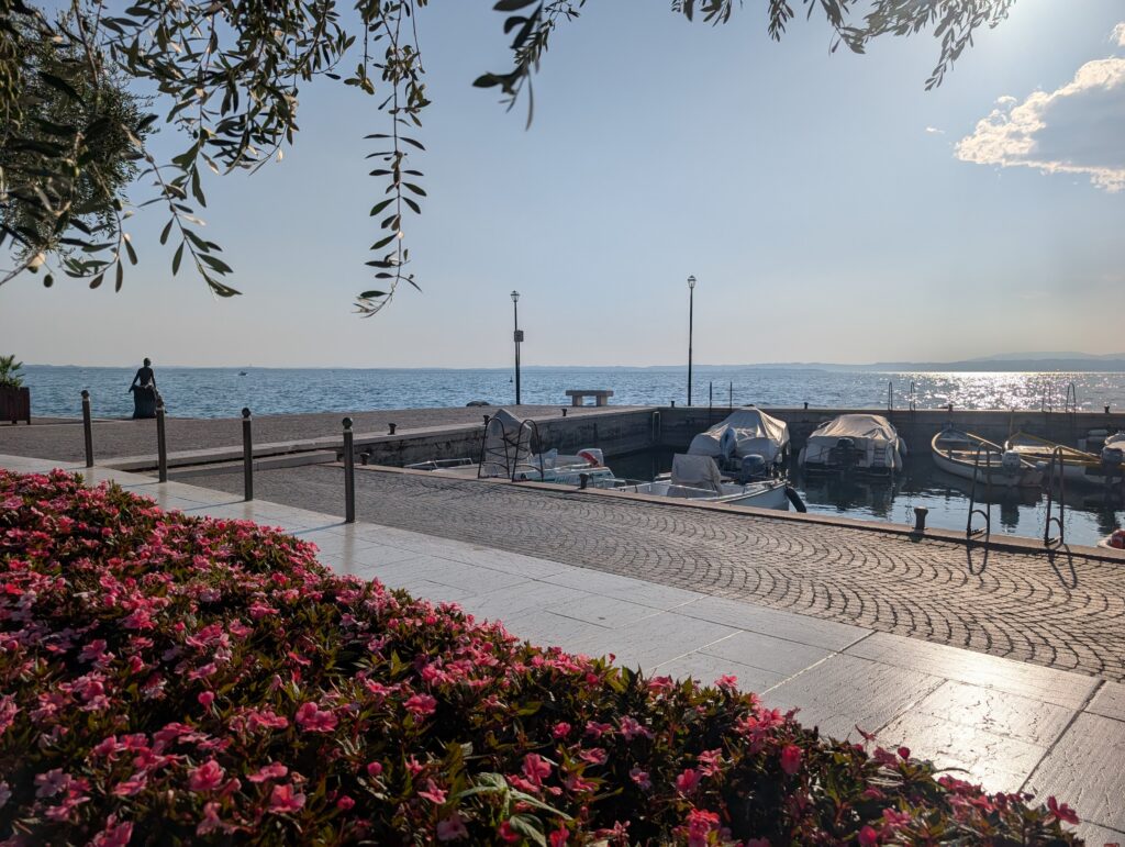 promenade Lazise Lac de Garde Italie
